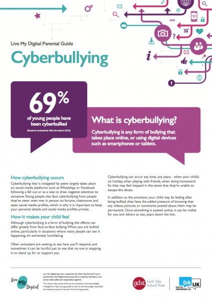 Cyberbullying « Belfast Model School for Girls